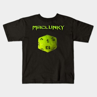 Maclunky D20 Kids T-Shirt